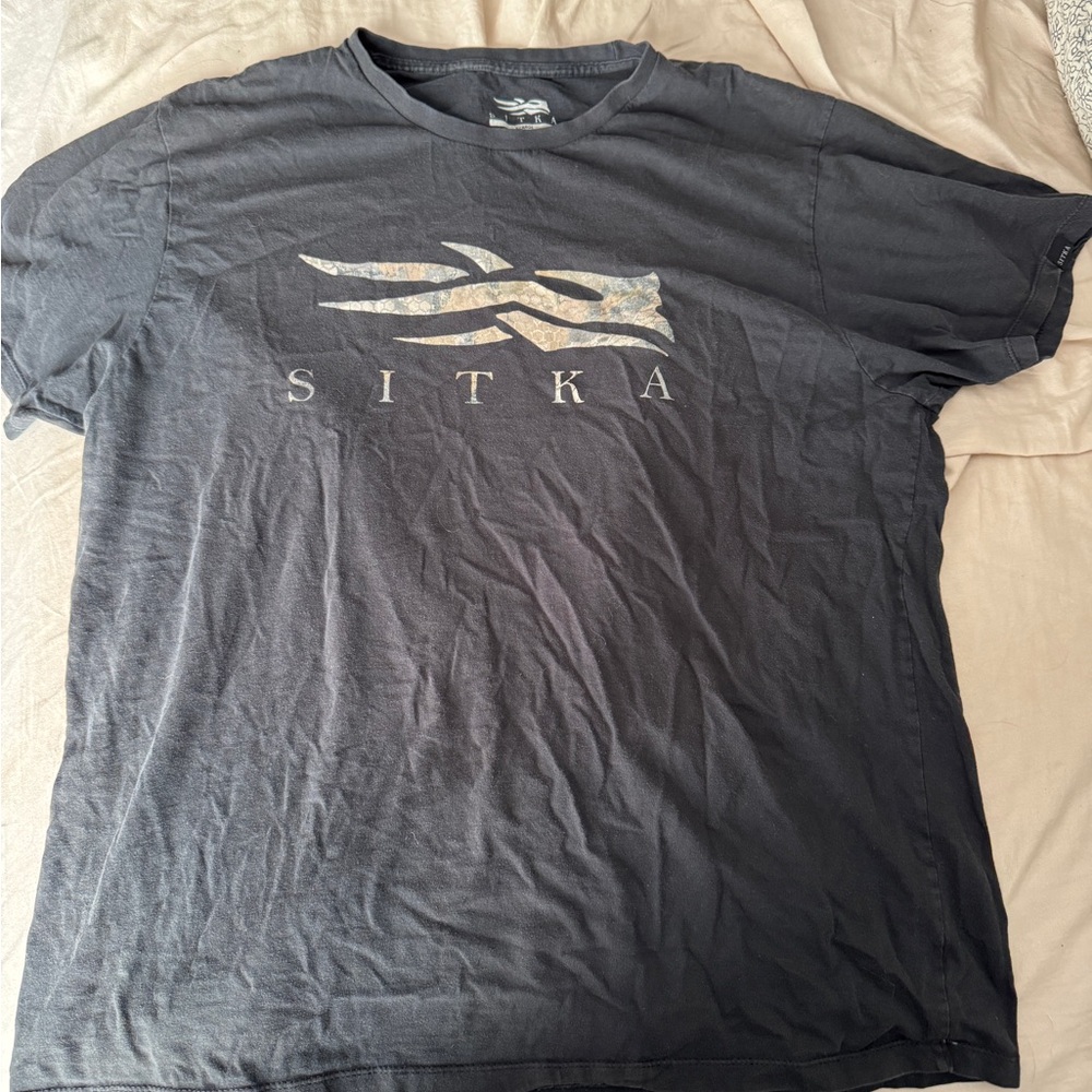 Sitka Men's Charcoal Short Sleeve Tee
